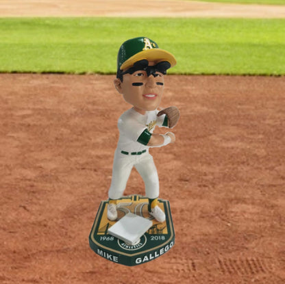 Mike Gallego Signed Bobblehead