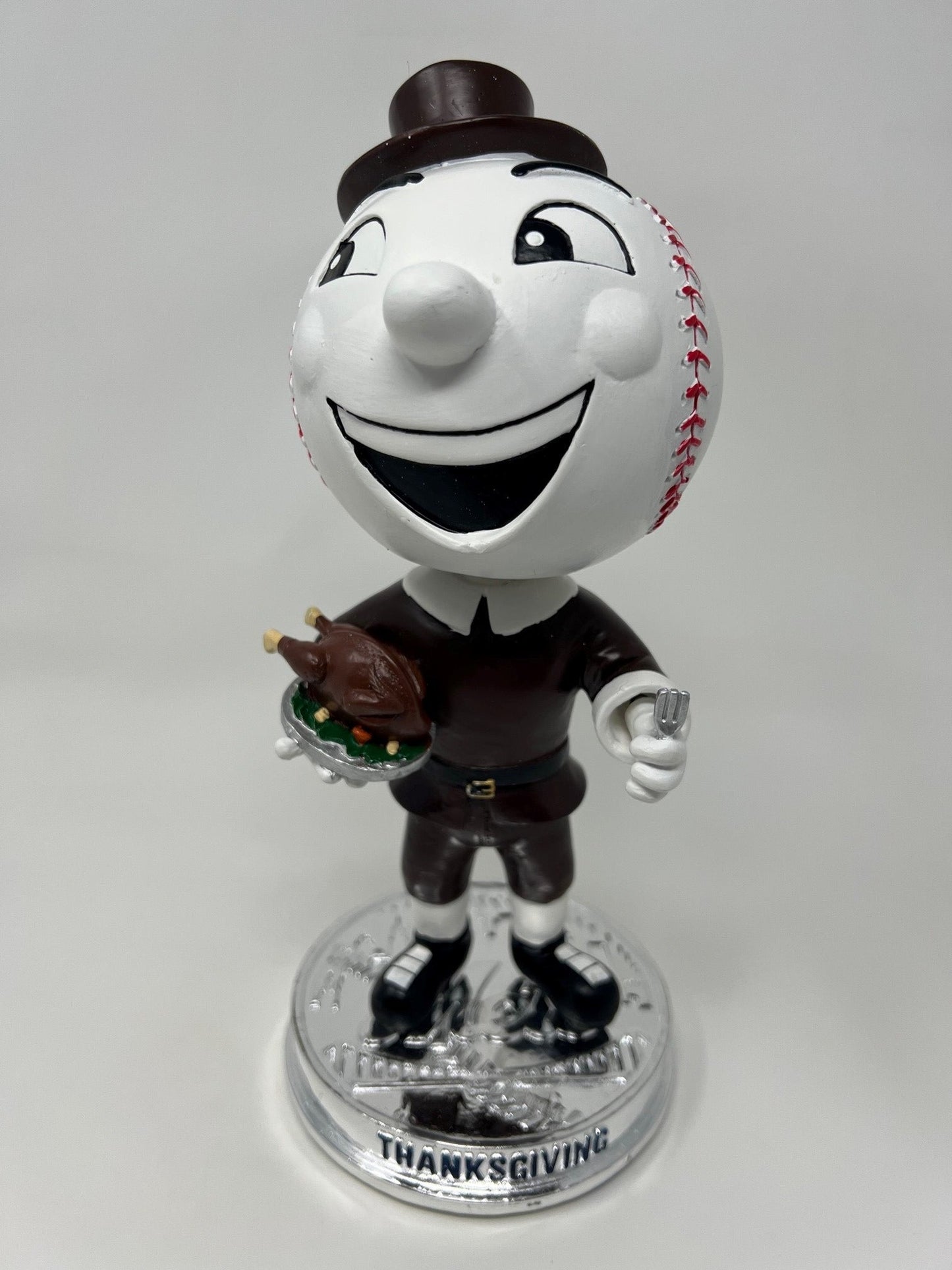 MR MET New York Mets Bobble of The Month Thanksgiving FOCO MLB Bobblehead