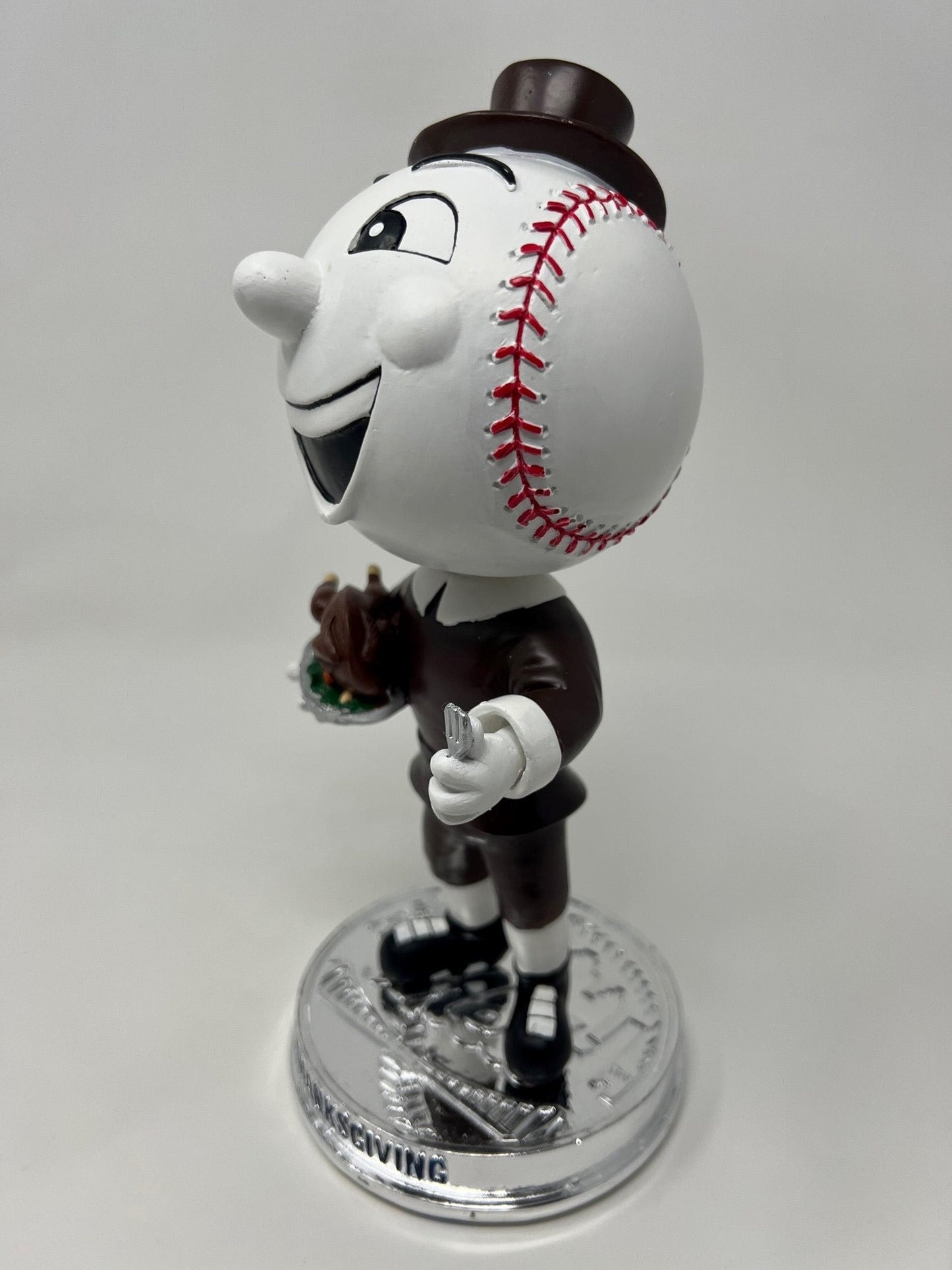 MR MET New York Mets Bobble of The Month Thanksgiving FOCO MLB Bobblehead