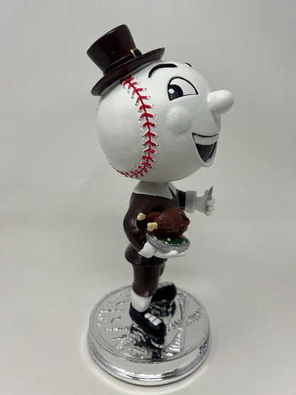 MR MET New York Mets Bobble of The Month Thanksgiving FOCO MLB Bobblehead